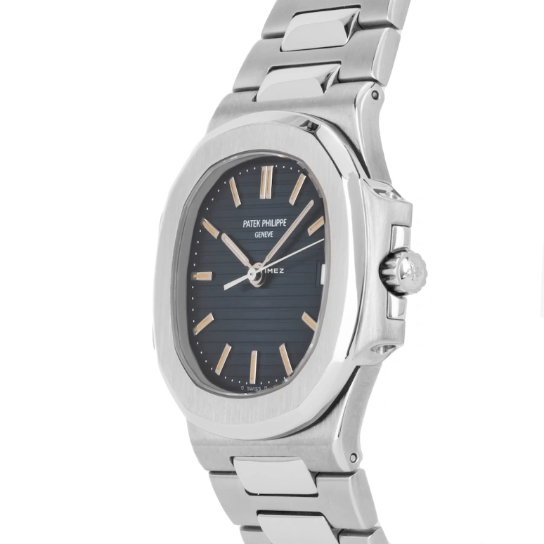 Patek Philippe,Nautilus 34mm,34mm,Stainless Steel,Black,Automatic,Day,In-house Caliber,3800,3800/1A-010