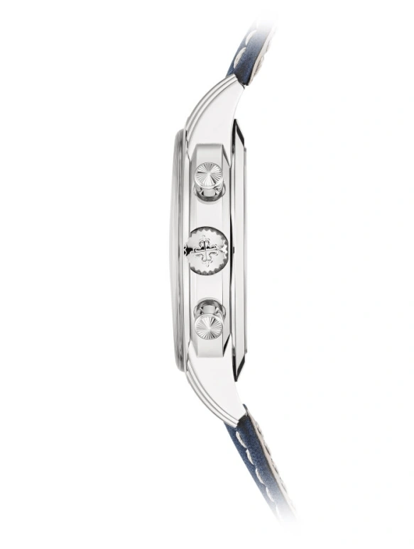 Patek Philippe,Complications 41mm,41mm,White Gold,Blue,Handwound,Chronograph,Column Wheel,5172G,5172G-001