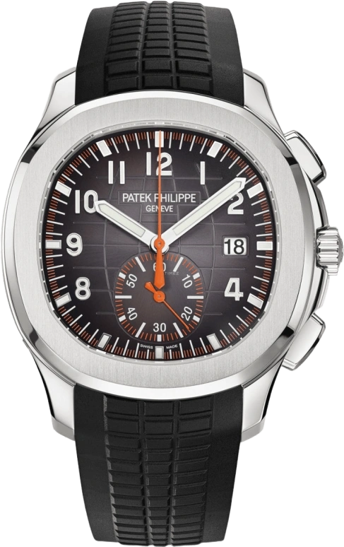 Patek Philippe,Aquanaut 42.20mm,42.20mm,Stainless Steel,Black,Automatic,Chronograph,Day,Jack Grealish,Lionel Messi,James Harden,La Pulga,GOAT,5968A,5968A-001