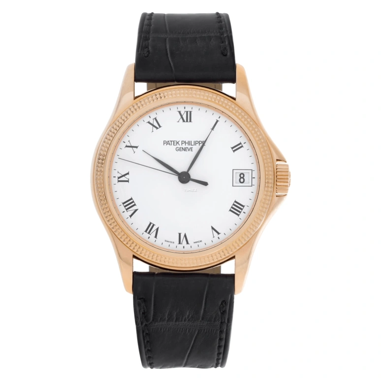 Patek Philippe,Calatrava 36.50mm,36.50mm,Rose Gold,White,Automatic,Day,48hours,5117R,5117R-001