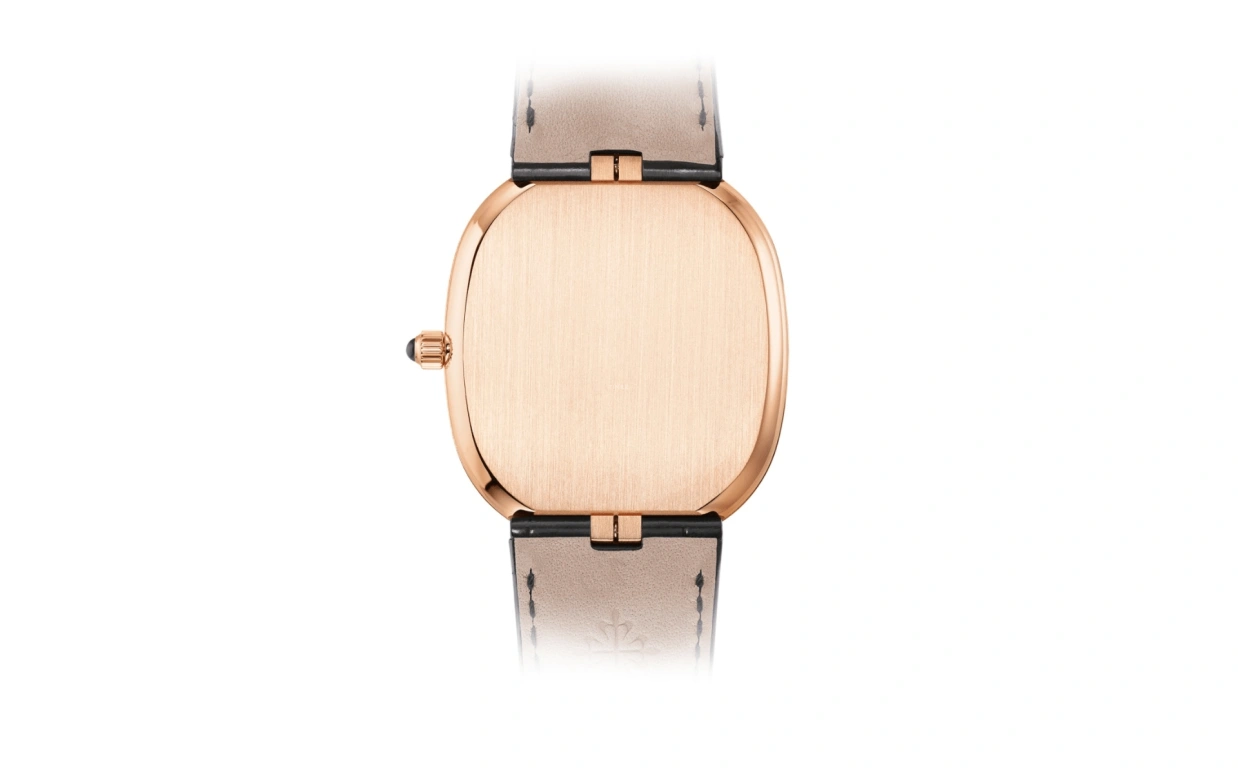Patek Philippe,Golden Ellipse 34.50mm,34.50mm,Rose Gold,Black,Automatic,48hours,In-house Caliber,5738R,5738R-001