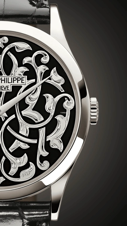 Patek Philippe,Calatrava 38mm,38mm,White Gold,Black,Automatic,48hours,In-house Caliber,5088,5088/100P-001