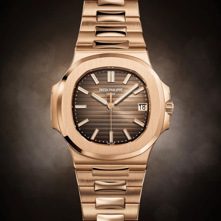 Patek Philippe,Nautilus 40mm,40mm,Rose Gold,Brown,Gradient,Automatic,Day,45hours,A$AP ROCKY,ASAP ROCKY,Flacko,5711,5711/1R-001