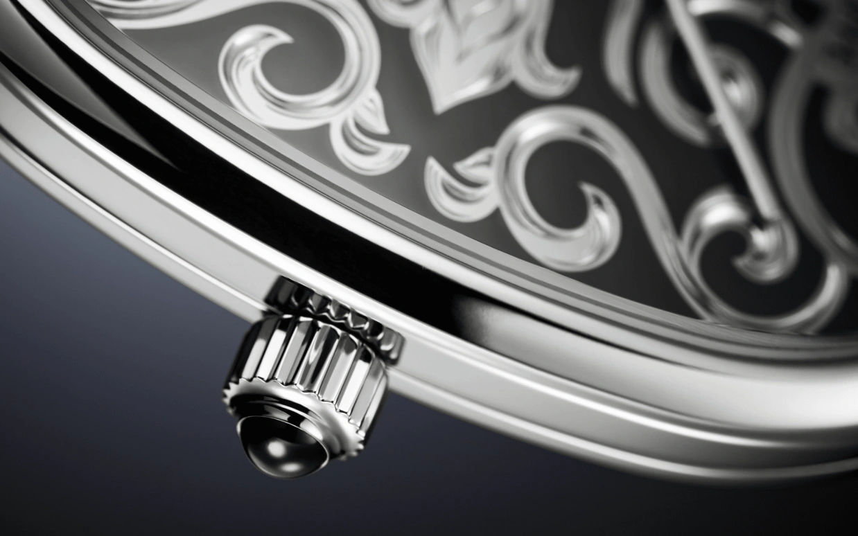 Patek Philippe,Golden Ellipse 34.50mm,34.50mm,White Gold,Black,Automatic,48hours,In-house Caliber,5738,5738/51G-001
