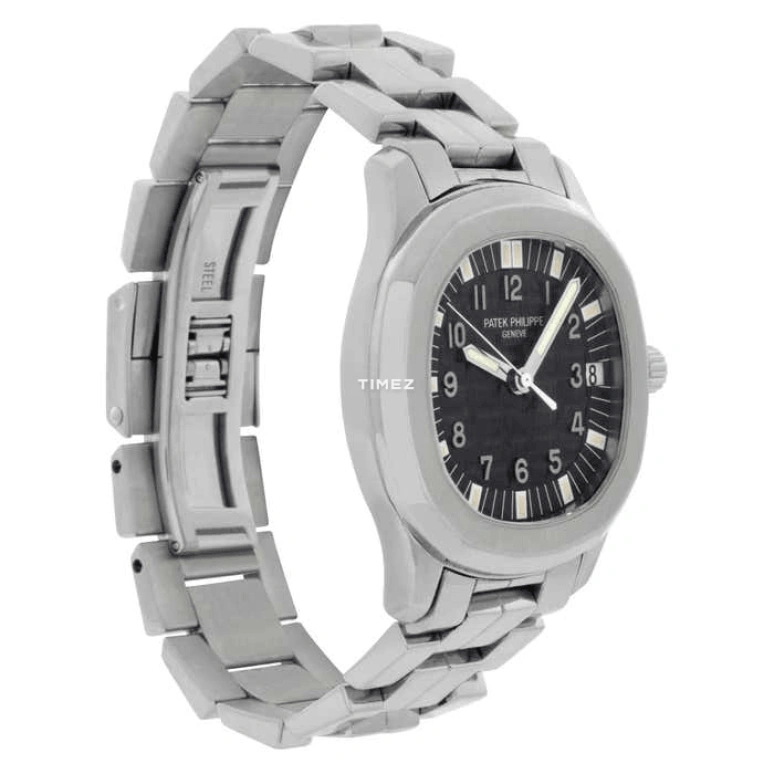 Patek Philippe,Aquanaut 38mm,38mm,Stainless Steel,Black,Automatic,Day,In-house Caliber,5065,5065/1A-001
