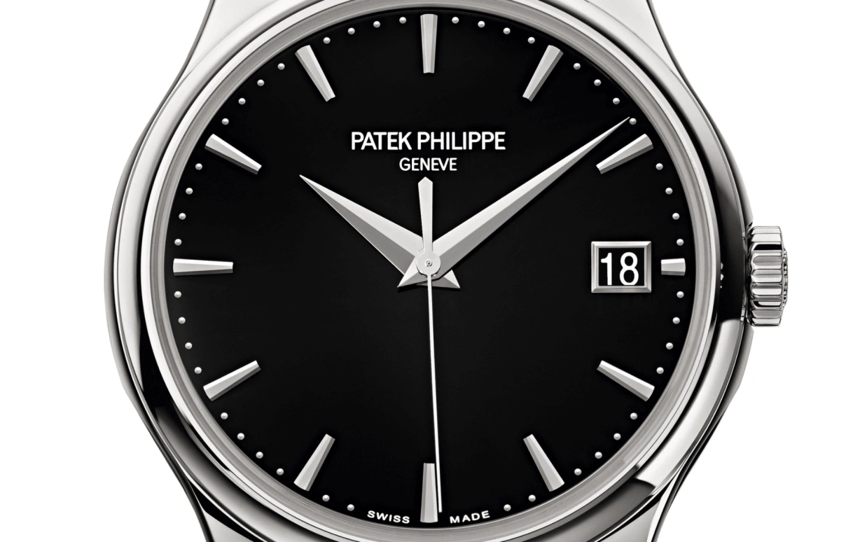 Patek Philippe,Calatrava 39mm,39mm,White Gold,Black,Automatic,Day,45hours,5227G,5227G-010