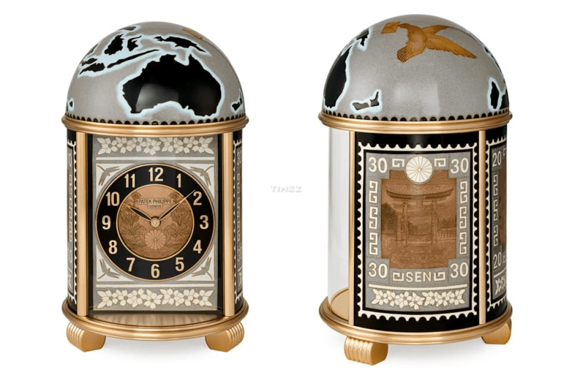 Patek Philippe,Dome Clocks ,Black,Brown,Electromechanical,In-house Caliber,Black,Gray,Enamel,20141M,20141M-001