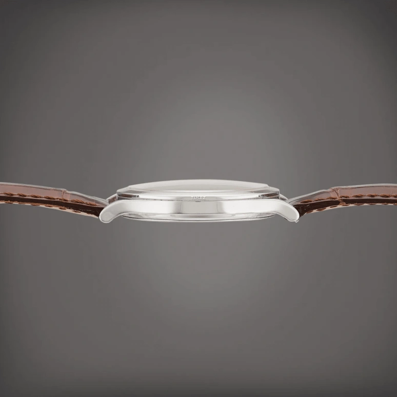 Patek Philippe,Calatrava 38mm,38mm,Platinum,Cream,Brown,Automatic,48hours,In-house Caliber,5077P Rabbits