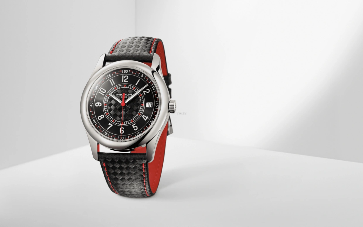 Patek Philippe,Calatrava 40mm,40mm,White Gold,Black,Automatic,Day,45hours,6007G,6007G-010