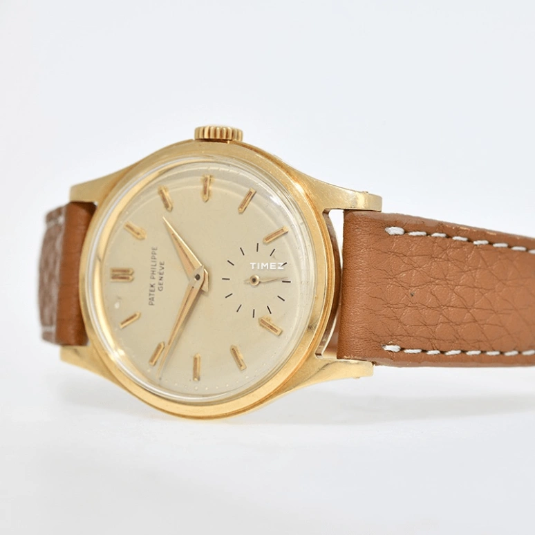 Patek Philippe,Calatrava 35mm,35mm,Yellow Gold,Cream,Automatic,44hours,In-house Caliber,2509J