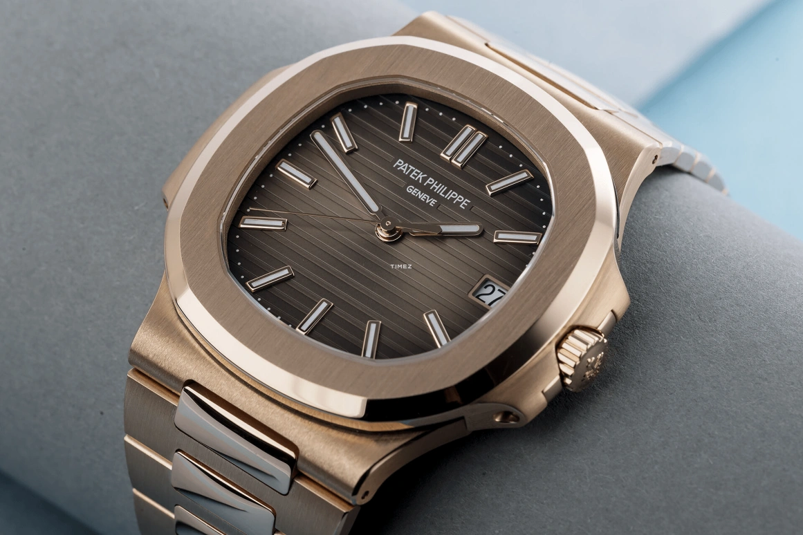 Patek Philippe,Nautilus 40mm,40mm,Rose Gold,Brown,Gradient,Automatic,Day,45hours,A$AP ROCKY,ASAP ROCKY,Flacko,5711,5711/1R-001