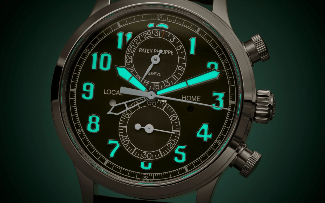 Patek Philippe,Complications 42mm,42mm,White Gold,Khaki Green,Automatic,Chronograph,Day,Dule Time,Flyback,55hours,In-house Caliber,5924G,5924G-010