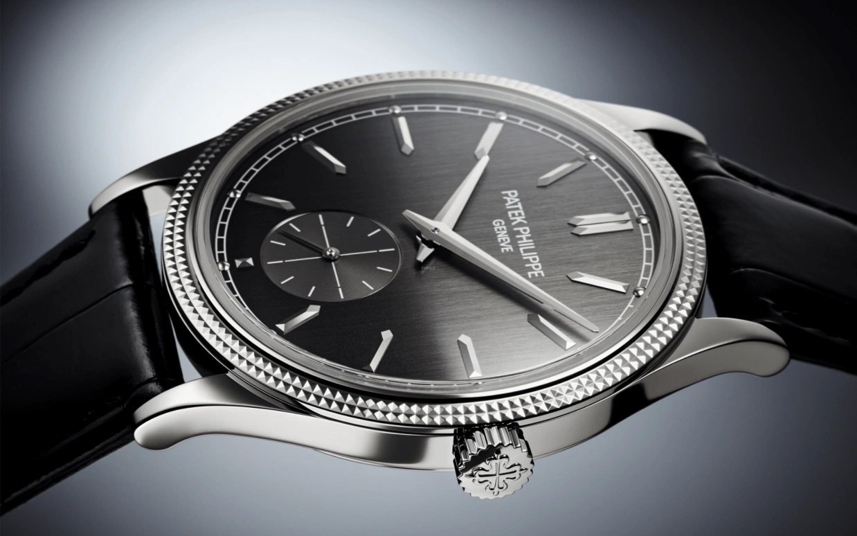 Patek Philippe,Calatrava 39mm,39mm,White Gold,Grey,Handwound,65hours,In-house Caliber,6119G,6119G-001