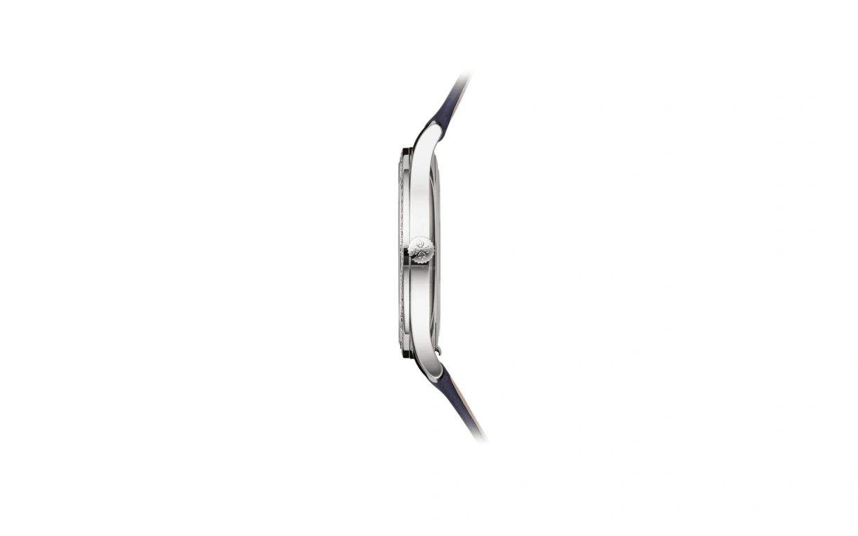 Patek Philippe,Calatrava 35mm,35mm,White Gold,Blue,Automatic,48hours,In-house Caliber,4997,4997/200G-001