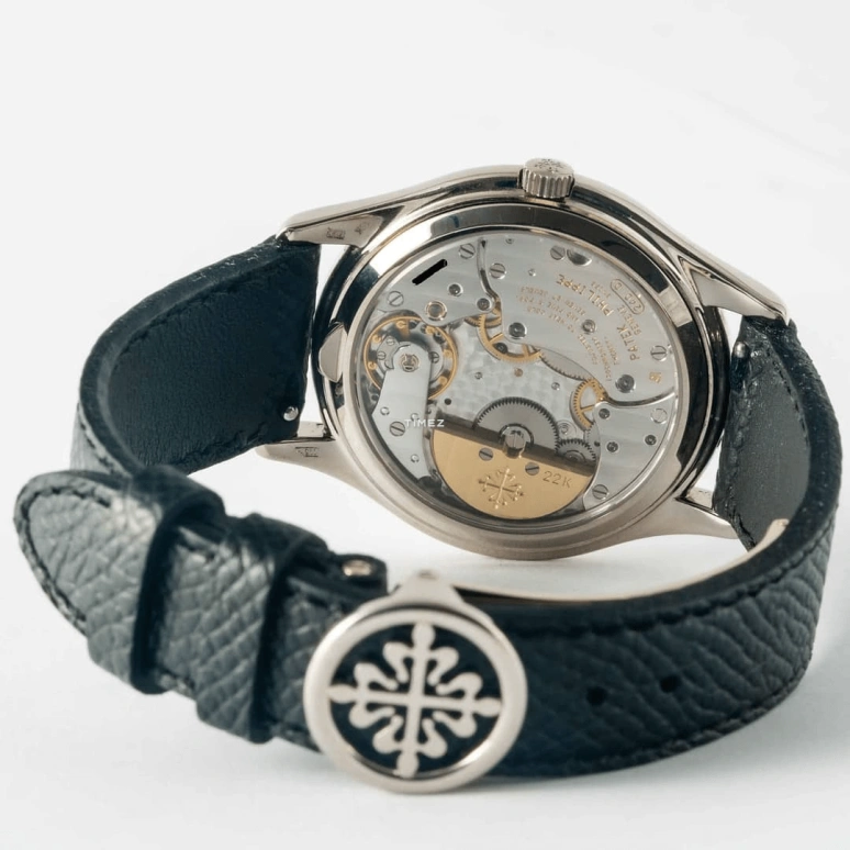 Patek Philippe,Grand Complications 36mm,36mm,White Gold,Black,Automatic,Moonphase,Perpetual Calendar,Leap Year,Month,48hours,In-house Caliber,5038G,5038G-001