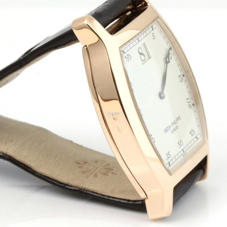 Patek Philippe,Complications 28x38mm,28x38mm,Rose Gold,Silver White,Handwound,Jumping Hours,44hours,3969R