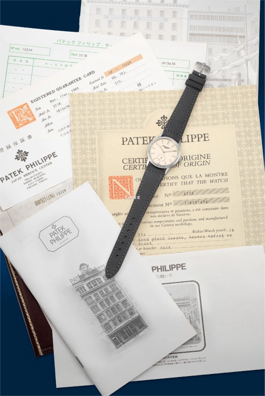 Patek Philippe,Calatrava 33mm,33mm,Stainless Steel,White,Handwound,44hours,In-house Caliber,3718A IVORY
