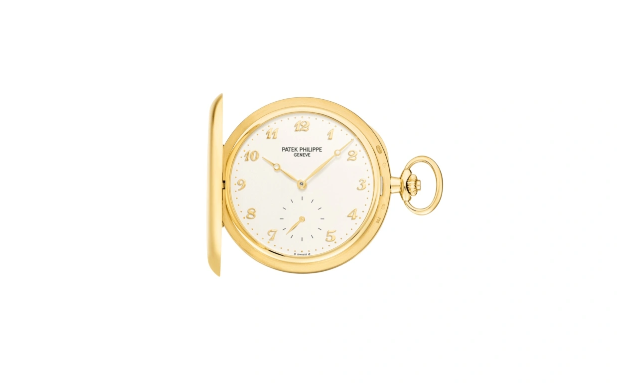 Patek Philippe,Pocket Watches 48mm,48mm,Yellow Gold,Silver,Handwound,50hours,In-house Caliber,980J,980J-011