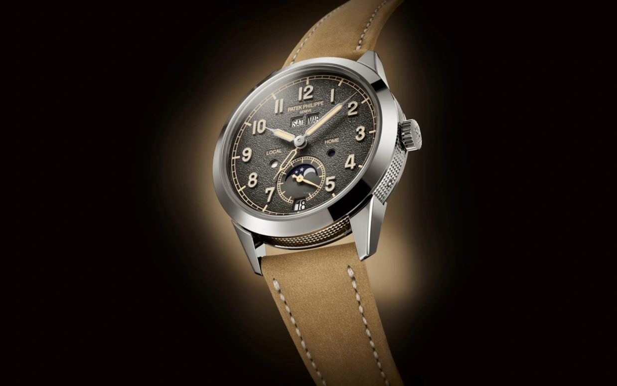 Patek Philippe,Complications 41mm,41mm,White Gold,Green,Handwound,44hours,In-house Caliber,5326G,5326G-001