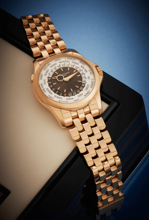 Patek Philippe,Complications 39.50mm,39.50mm,Rose Gold,Brown,White,Automatic,World Time,Day / Night Indication,5130,5130/1R-011