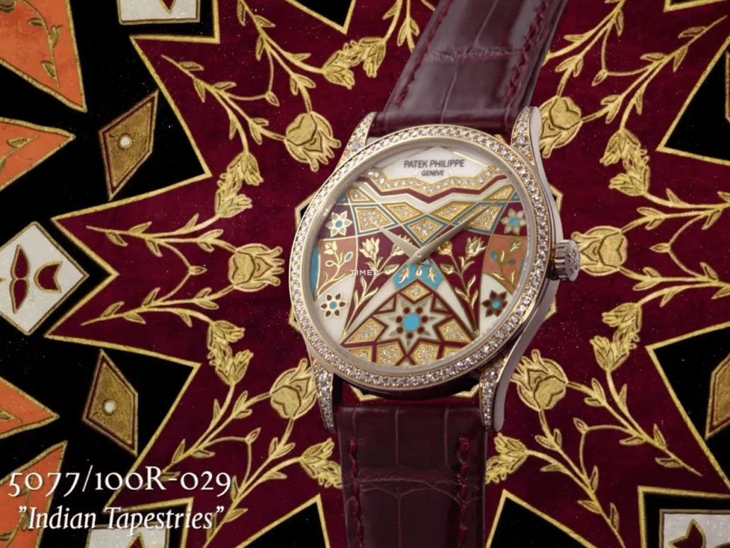 Patek Philippe,Calatrava 37mm,37mm,Rose Gold,Multi-Color,Red,Yellow,Automatic,48hours,In-house Caliber,5077,5077/100R-029