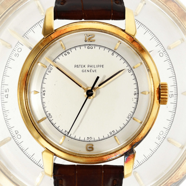 Patek Philippe,Calatrava 35.50mm,35.50mm,Yellow Gold,Silver,Silver White,Handwound,48hours,In-house Caliber,2482J