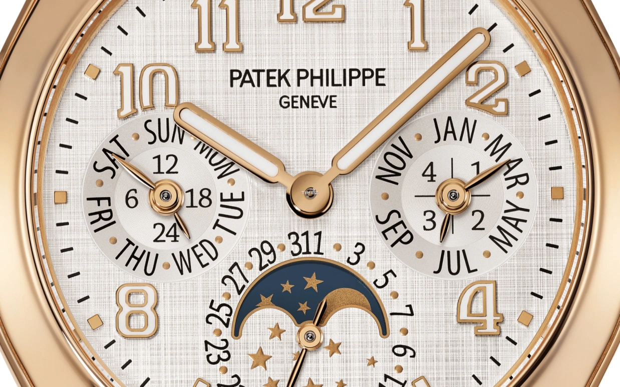 Patek Philippe,Twenty~4 36mm,36mm,Rose Gold,Silver,Automatic,Moonphase,Perpetual Calendar,Leap Year,Month,48hours,In-house Caliber,7340,7340/1R-001