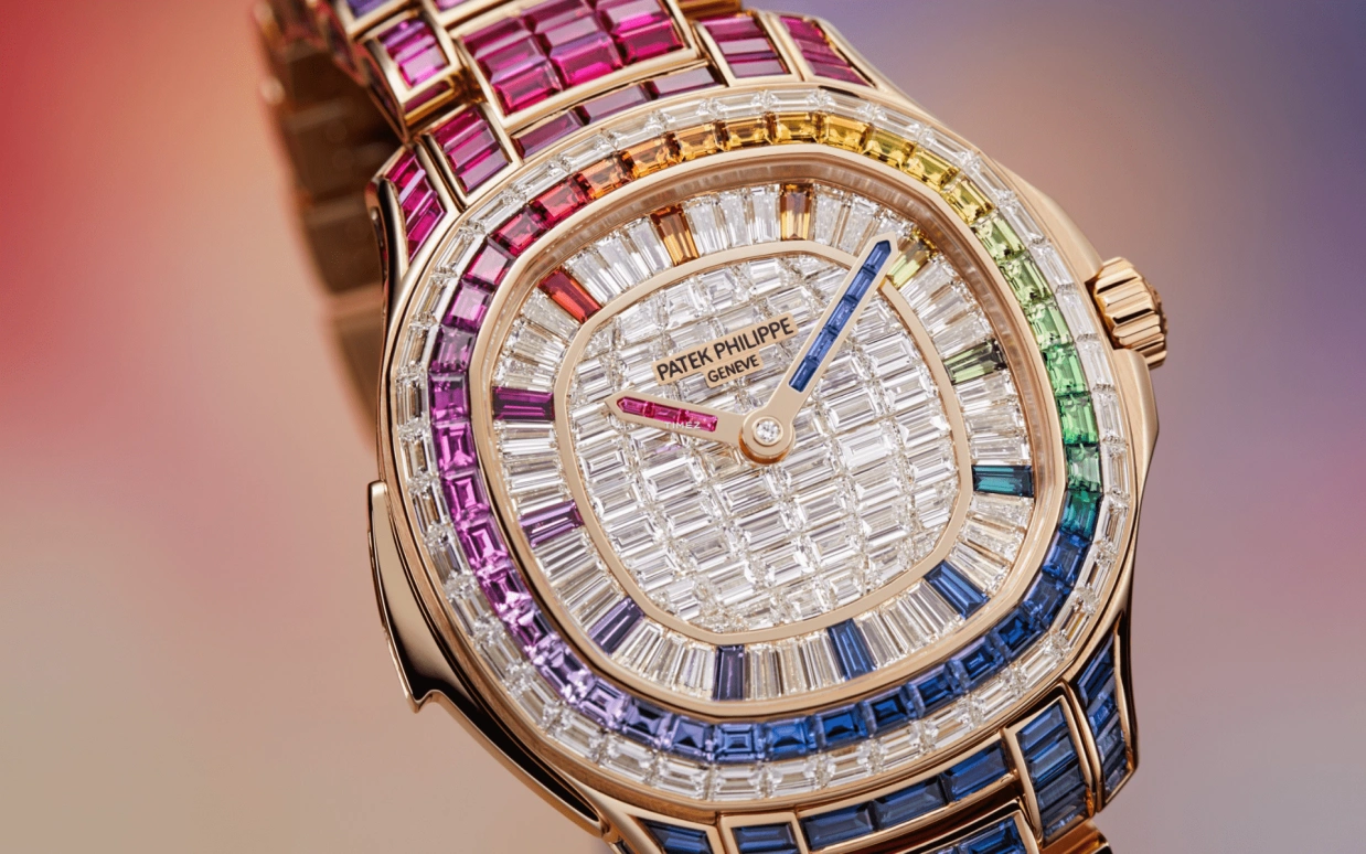 Patek Philippe,Aquanaut 38.80mm,38.80mm,Rose Gold,Silver White,Automatic,Minute Repeater,48hours,Anant Ambani,Salman Khan,5260,5260/1455R-001