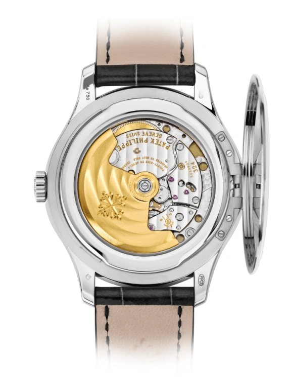 Patek Philippe,Calatrava 39mm,39mm,White Gold,Black,Automatic,Day,45hours,5227G,5227G-010