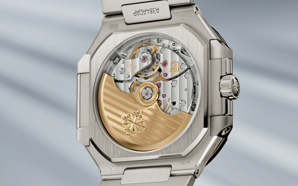 Patek Philippe,Cubitus 40mm,40mm,White Gold,Blue,Automatic,Day,45hours,7128,7128/1G-001
