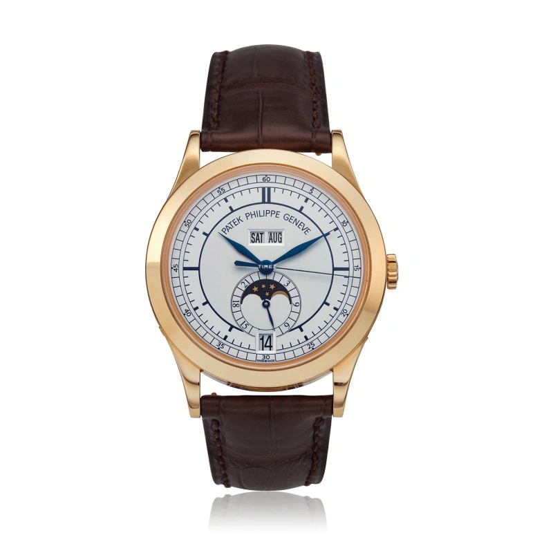 Patek Philippe,Complications 38mm,38mm,Rose Gold,White,Automatic,Moonphase,Annual Calendar,Month,Date,In-house Caliber,Sapphire,Crystal Glass,5396R,5396R-001