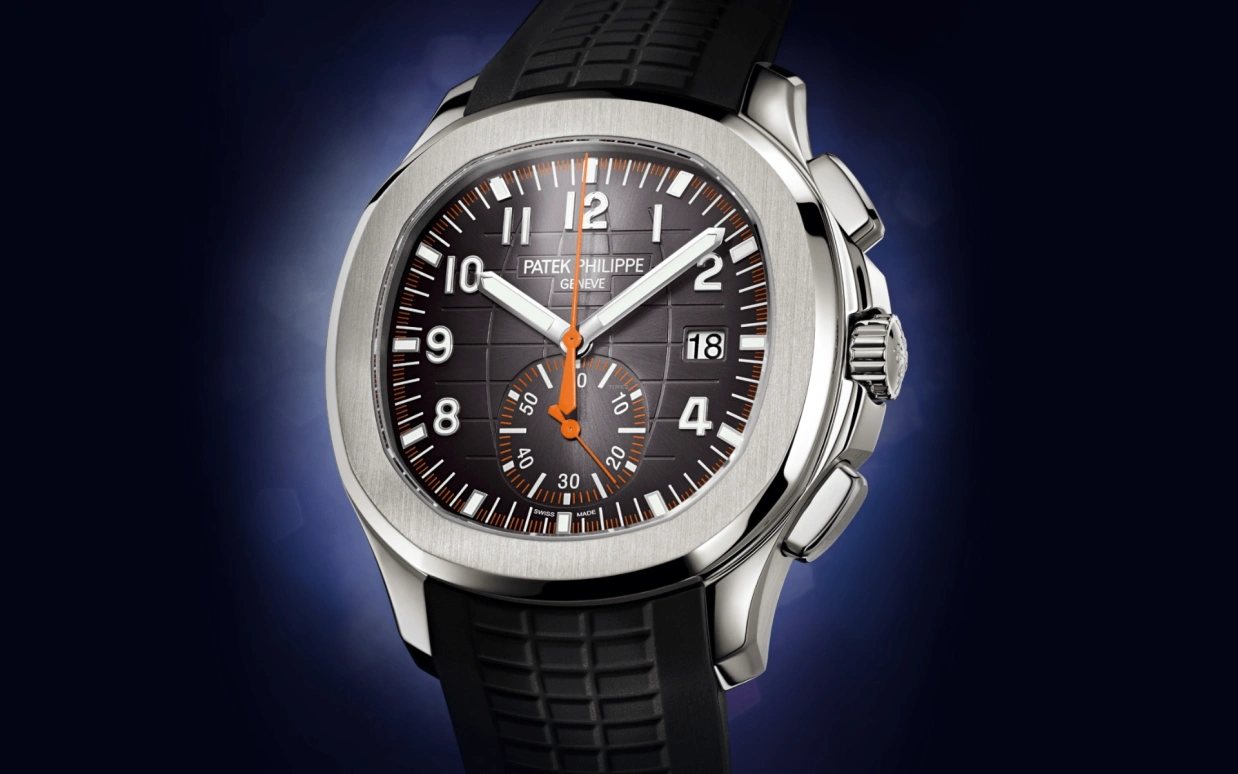 Patek Philippe,Aquanaut 42.20mm,42.20mm,Stainless Steel,Black,Automatic,Chronograph,Day,Jack Grealish,Lionel Messi,James Harden,La Pulga,GOAT,5968A,5968A-001