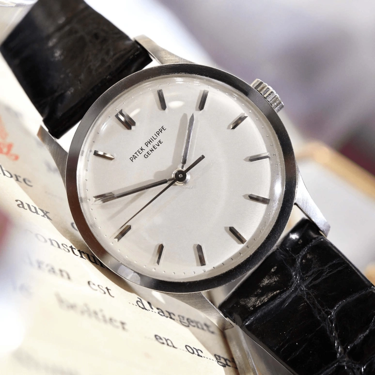 Patek Philippe,Calatrava 36mm,36mm,White Gold,Silver White,Handwound,48hours,In-house Caliber,570G