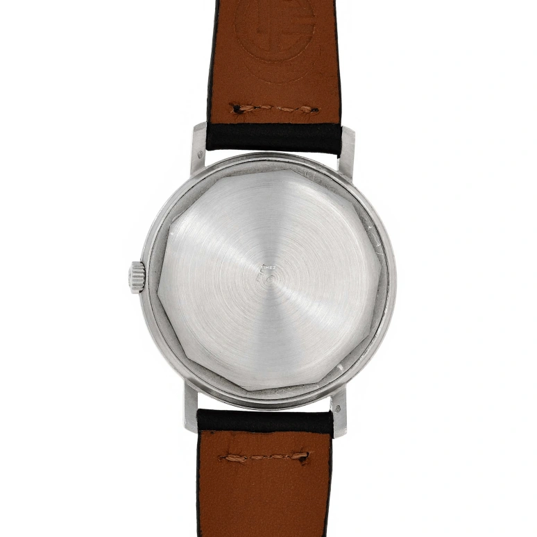 Patek Philippe,Calatrava 35mm,35mm,Platinum,Silver,Automatic,Day,38hours,3445P
