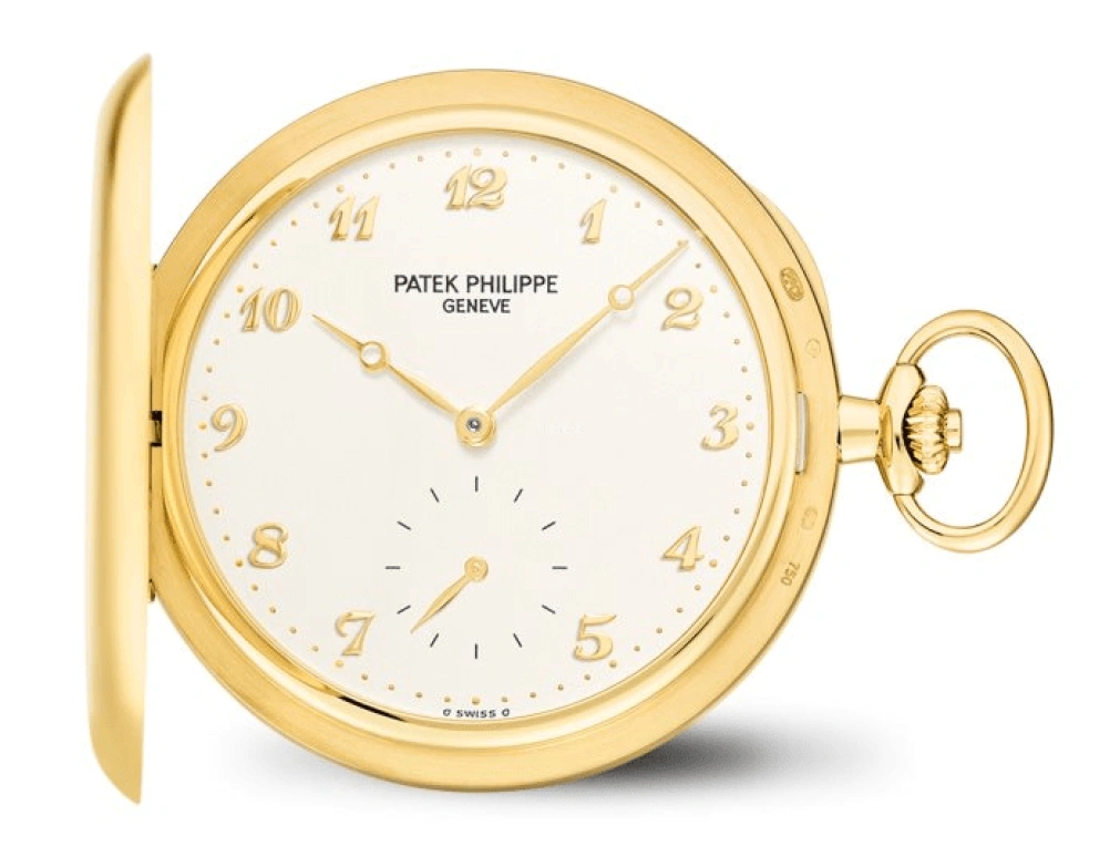 Patek Philippe,Pocket Watches 48mm,48mm,Yellow Gold,Silver,Handwound,50hours,In-house Caliber,980J,980J-011