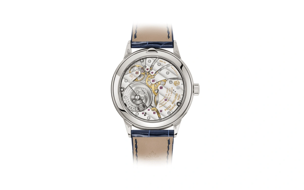 Patek Philippe,Grand Complications 41.30mm,41.30mm,Platinum,Blue,Handwound,Moonphase,Leap Year,Month,Date,38hours,In-house Caliber,5236P,5236P-001