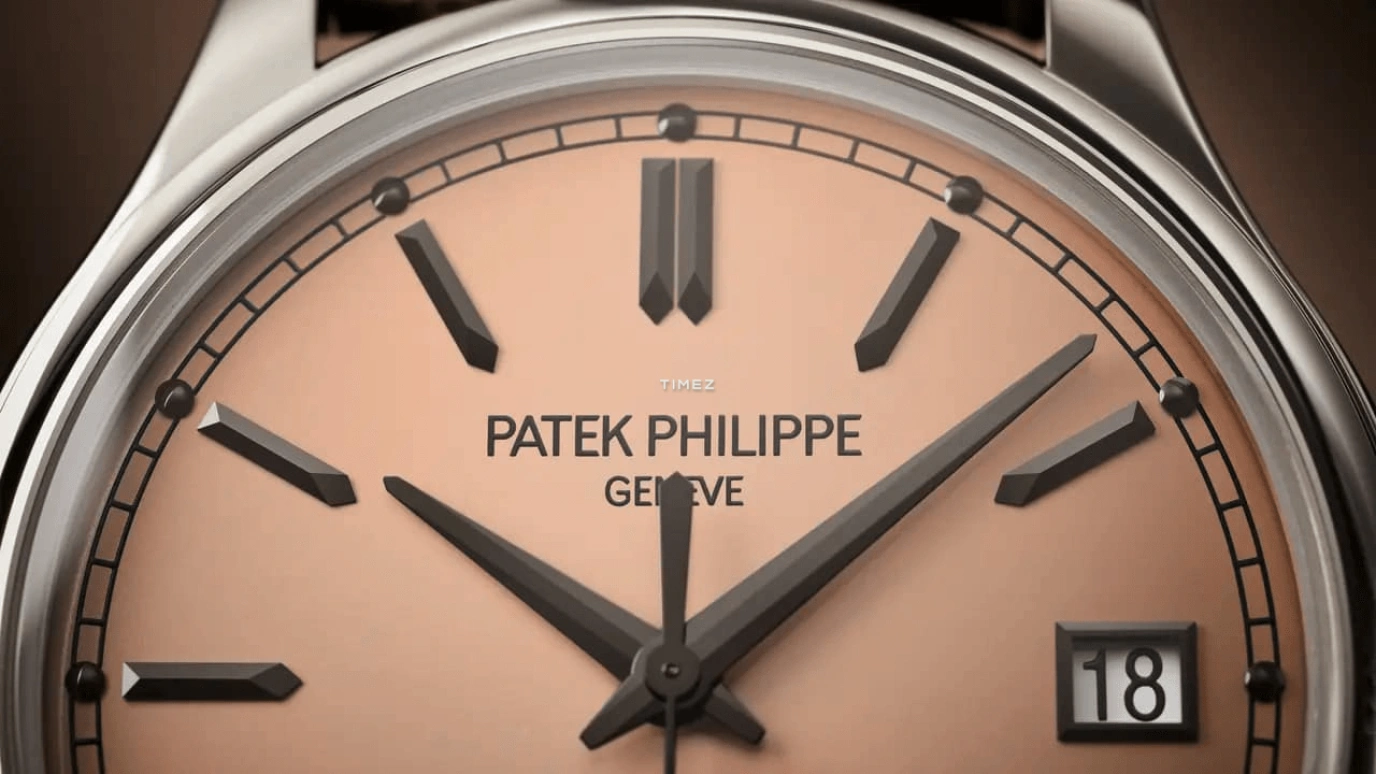 Patek Philippe,Calatrava 39mm,39mm,White Gold,Rose Gold,Automatic,Day,45hours,5227G,5227G-015