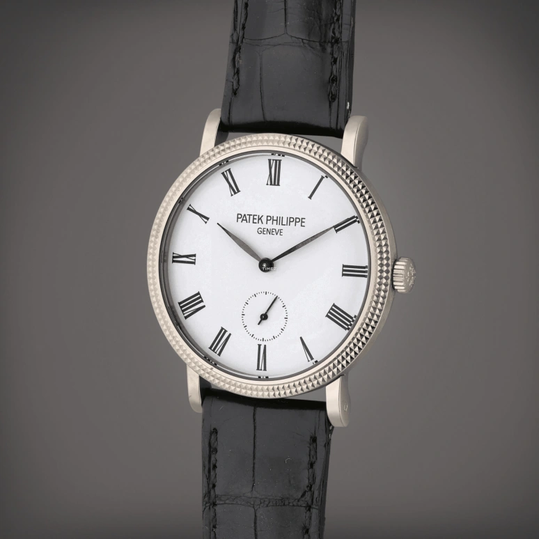 Patek Philippe,Calatrava 31mm,31mm,White Gold,White,Handwound,44hours,In-house Caliber,7119G,7119G-010