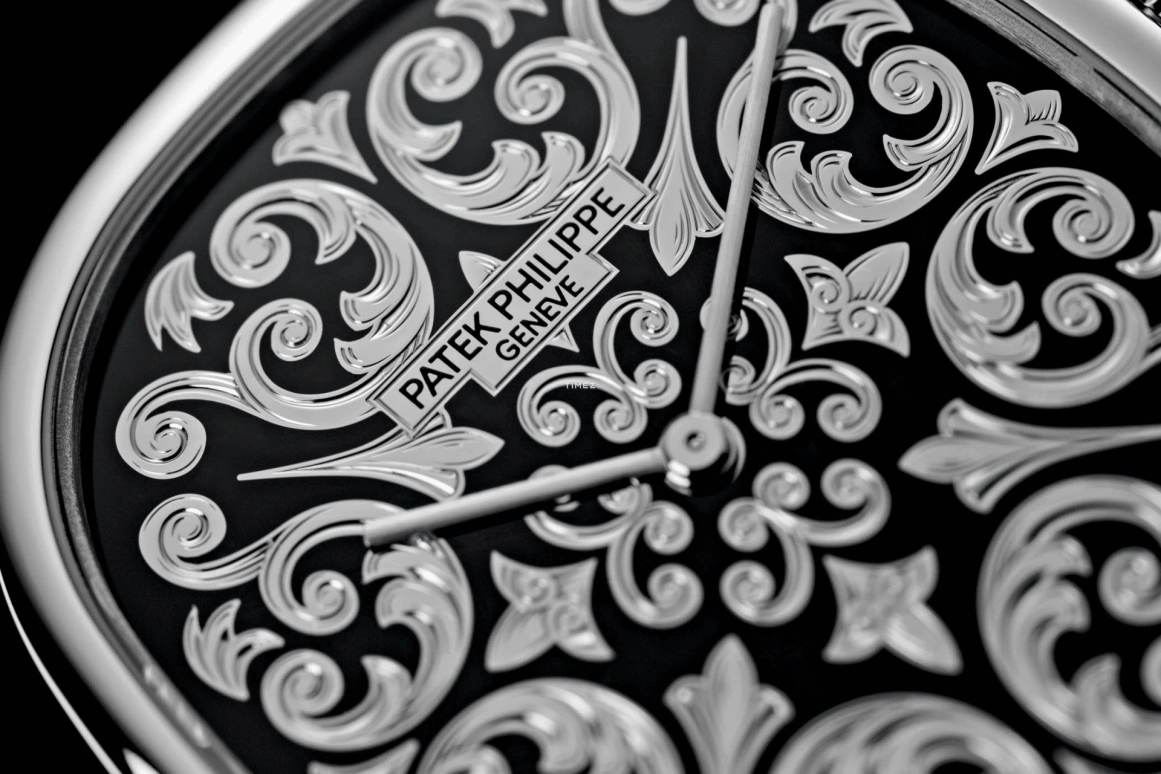 Patek Philippe,Golden Ellipse 34.50mm,34.50mm,Platinum,Black,Automatic,48hours,In-house Caliber,5738,5738/50P-001
