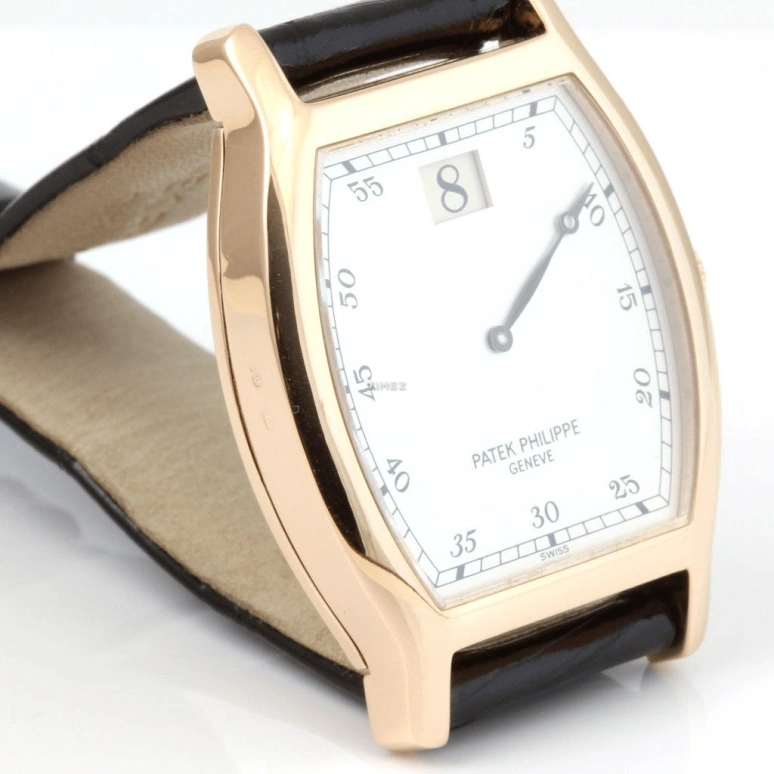 Patek Philippe,Complications 28x38mm,28x38mm,Rose Gold,Silver White,Handwound,Jumping Hours,44hours,3969R