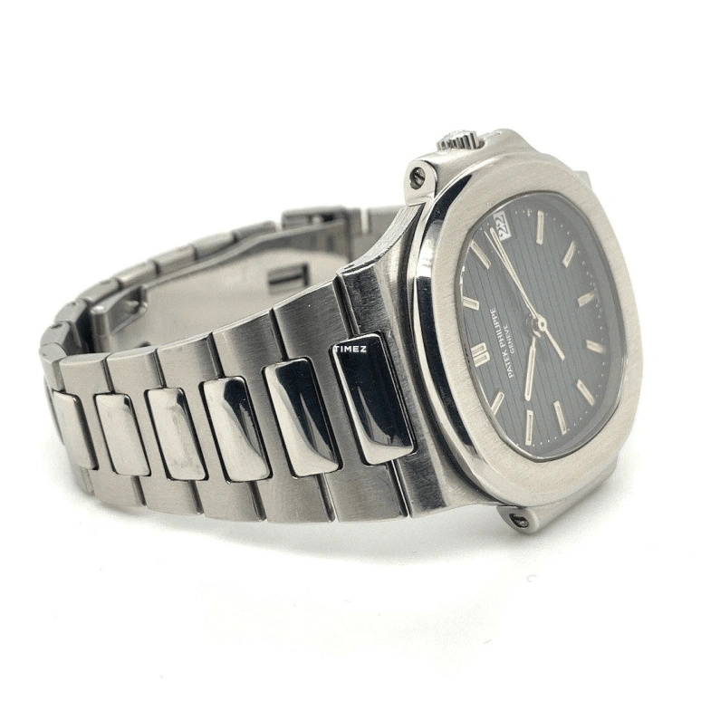 Patek Philippe,Nautilus 34mm,34mm,Stainless Steel,Black,Automatic,Day,In-house Caliber,3800,3800/1A-010