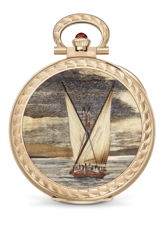 Patek Philippe,Pocket Watches 44.10mm,44.10mm,Rose Gold,White,Handwound,Power Reserve Indicator,36hours,982,982/179R