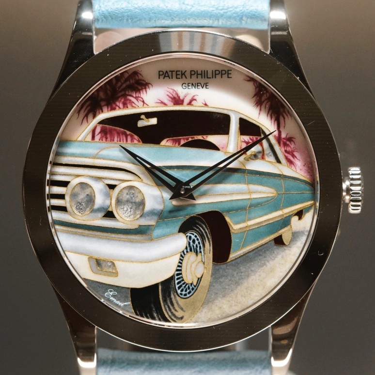 Patek Philippe,Calatrava ,White Gold,Blue,White,Multi-Color,Automatic,48hours,In-house Caliber,5089G,5089G-147