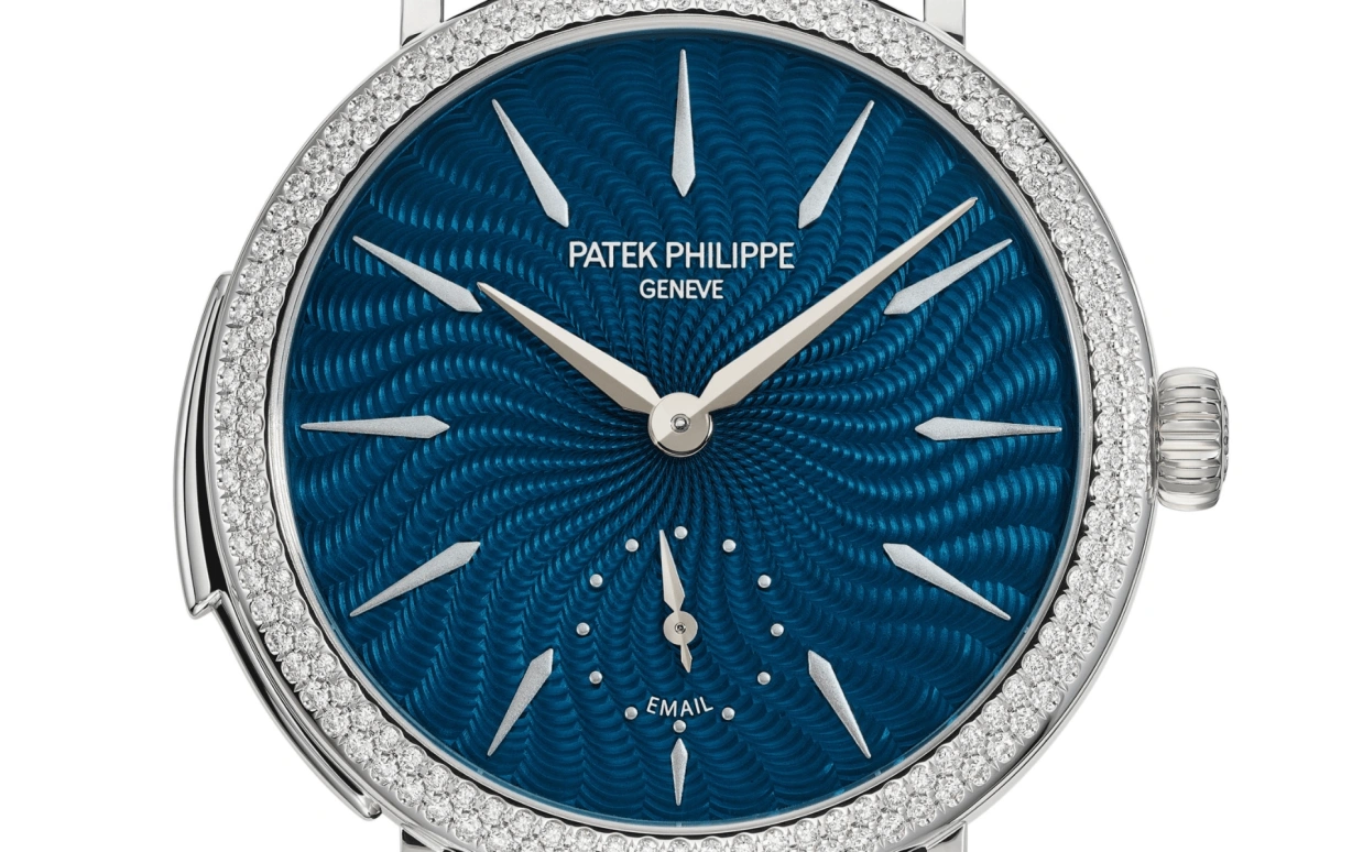 Patek Philippe,Grand Complications 36mm,36mm,White Gold,Blue,Automatic,Moonphase,Minute Repeater,7040,7040/250G-001