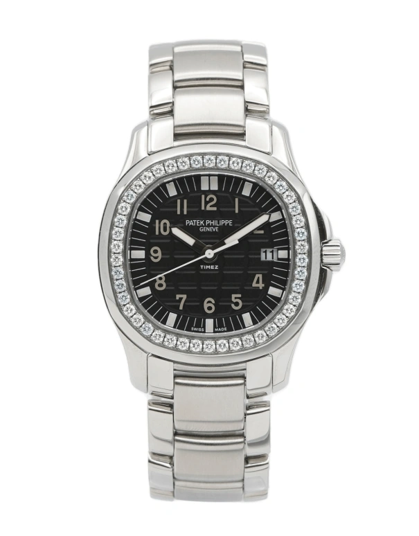 Patek Philippe,Aquanaut 35.20mm,35.20mm,Stainless Steel,Black,Quartz,Day,In-house Caliber,5087,5087/1A-001