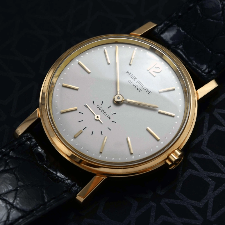 Patek Philippe,Calatrava 34mm,34mm,Yellow Gold,Cream,Automatic,In-house Caliber,Crystal Glass,Sapphire,3435J