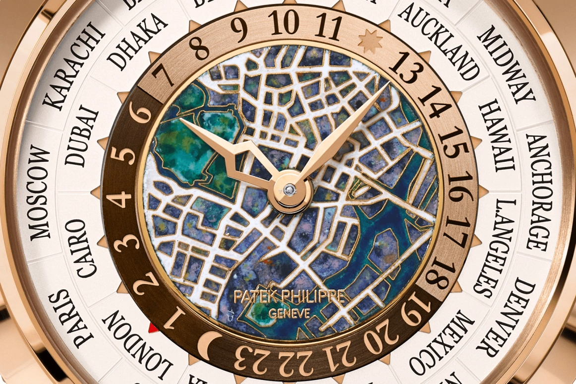 Patek Philippe,Grand Complications 40.20mm,40.20mm,Rose Gold,White,Yellow,Multi-Color,Automatic,World Time,Minute Repeater,Day / Night Indication,5531R,5531R-014