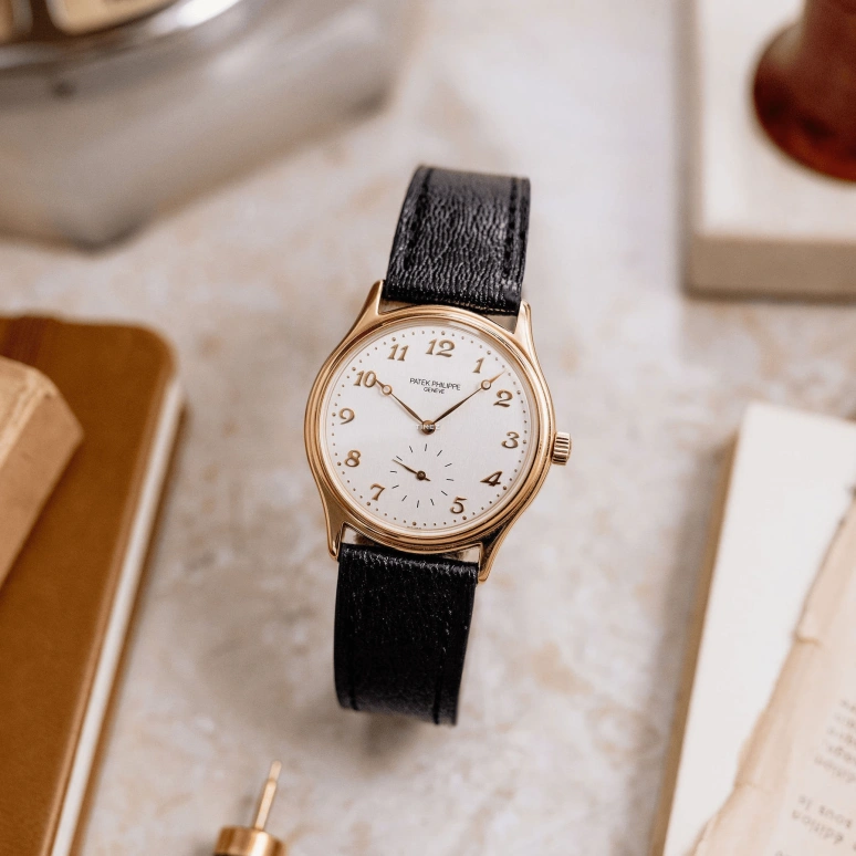 Patek Philippe,Calatrava 31.50mm,31.50mm,Rose Gold,Silver White,Handwound,44hours,In-house Caliber,3923R Harrods