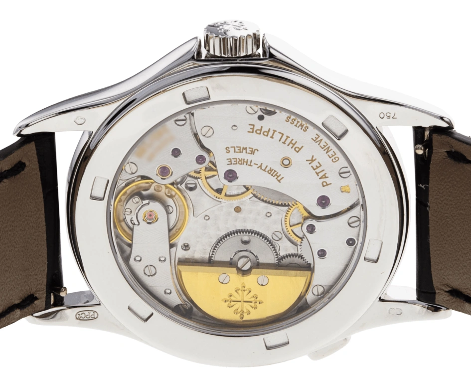 Patek Philippe,Complications 37mm,37mm,White Gold,Silver,Automatic,World Time,Day / Night Indication,5110G,5110G-001