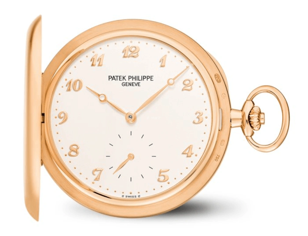 Patek Philippe,Pocket Watches 48mm,48mm,Rose Gold,White,Handwound,50hours,In-house Caliber,980R,980R-001